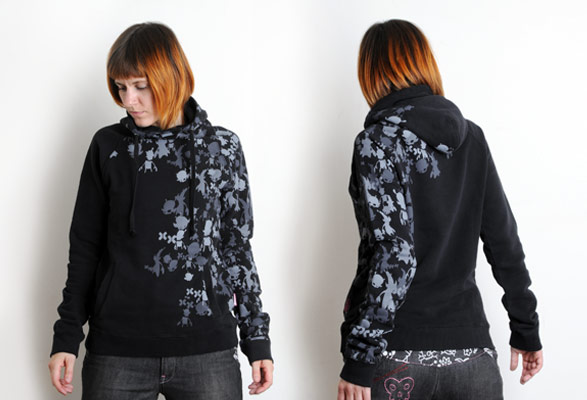 girls hooded sweater
