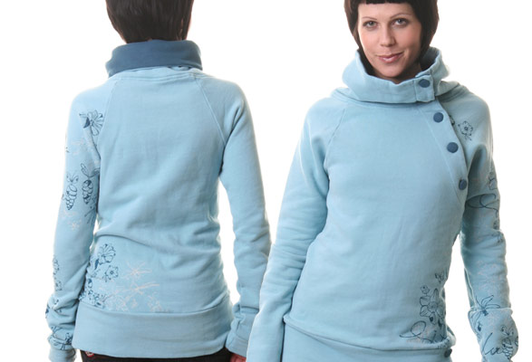 sixxa button sweatshirt
