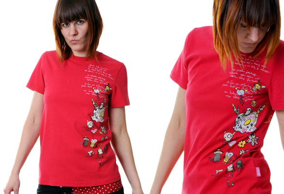 girls tshirt screenprint
